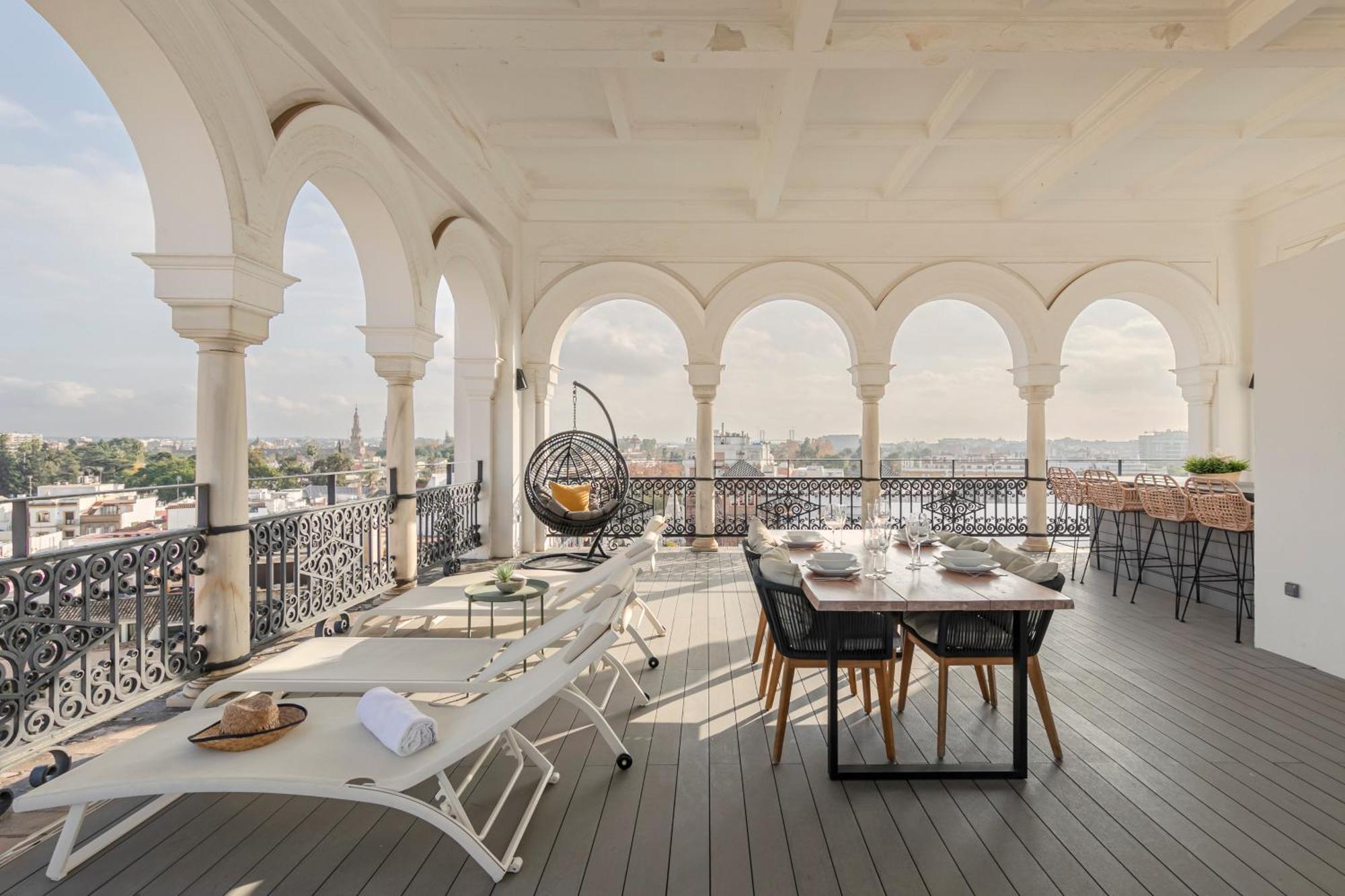 Isg Apartments The Most Exclusive Apartment In Sevillaparking Екстер'єр фото